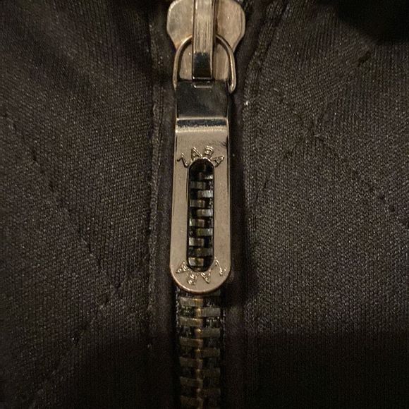 Zara mens black moto jacket size L - Picture 4 of 6